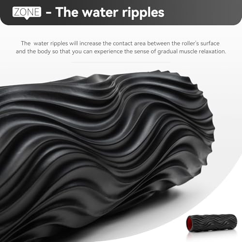 SUBCULTUREPICK Foam Roller High-Density Rollers, Deep Tissue Muscle Massage - color: Black