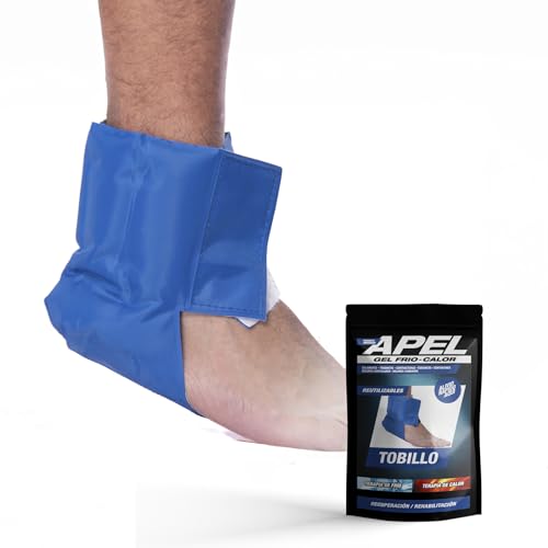 APEL Gel Cold & Hot Ankle Gel Pack, Reusable Wrap, Flexible Compress Relief