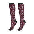 Patterned Knee High Socks for Women Men Athletic Running Travel Work - color: Koala Bamboo Forest