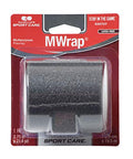 MUELLER Sports Medicine MWrap, Pre Wrap Athletic Tape, Easy to Tear & Apply, Latex Free, 2.75" x 21.4 Yards, Black