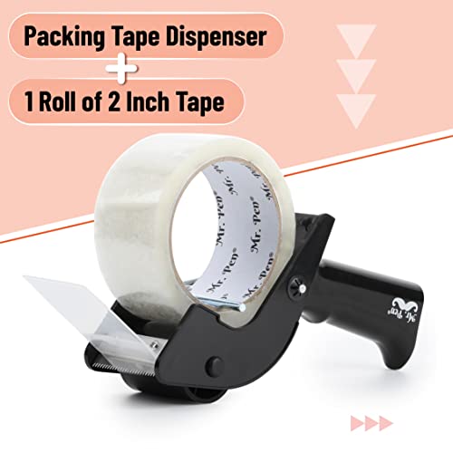 Mr. Pen- Heavy Duty Packing Tape Dispenser Gun, 2 Inch - color: Black, size: 1 Pack
