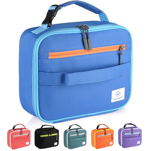 Genteen Kids Insulated Lunch Box for Boys Girls,Back to School,Office - color: 1pk Blue