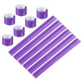 PATIKIL Reflective Slap Bands Snap Bracelet - color: Purple