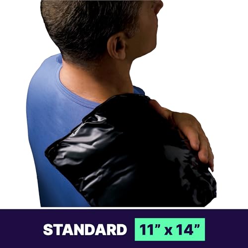 Back Support Systems Ice Pack Wrap, Flexible Neck and Shoulders, Hips,Cold - style: Standard (11" x 14")