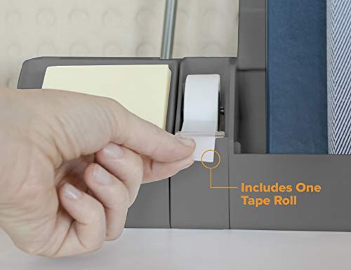 Bostitch Office Konnect Tape Dispenser with Premium Single-sided Tape, Sticks to Desk, Gray (KT-TAPE-GRAY) - color: Gray