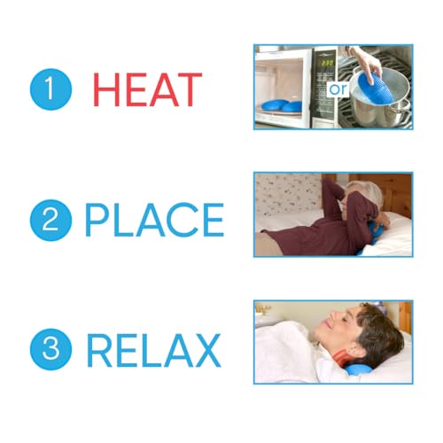 Dr Cohens Acupad Heatable Massage Pad Set, Pack of 2, for Back and Neck. - color: Acupad