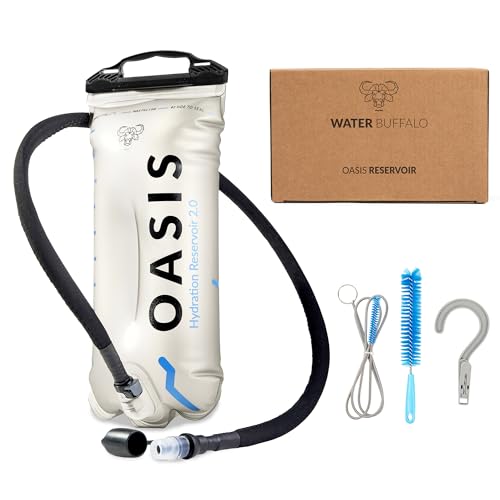 Water Buffalo Oasis 2L and 3L Hydration Bladder - size: 2 Liter with Cleaning Kit