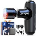 BOB AND BRAD Q2 Pro Mini Massage Gun with Heat and Cold for Muscle Recovery - color: Midnight Black