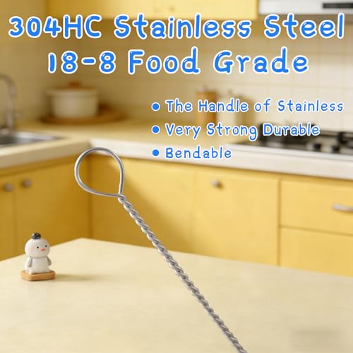 LEDUO 12 Straw Cleaner Brushes for Stanley 40 oz 30 oz 20 64 oz Tumbler Mug
