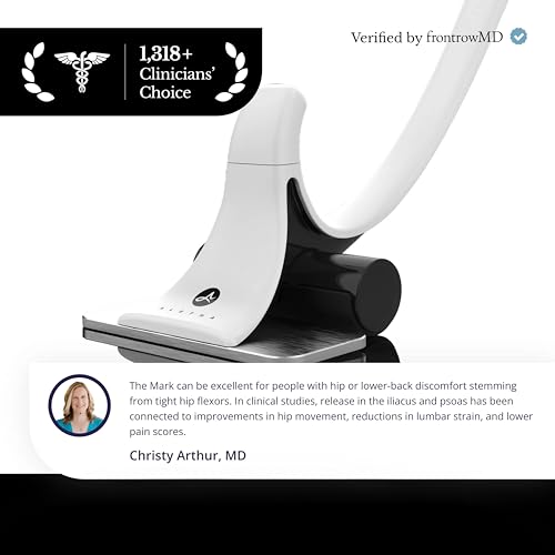 Aletha Original Hip Hook Psoas & Iliacus Hip Flexor Release Tool, US Made - color: White1