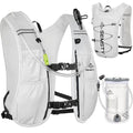 Running Hydration Vest 5L, Running Vest Pack with 1.5L Water Bladder - color: White