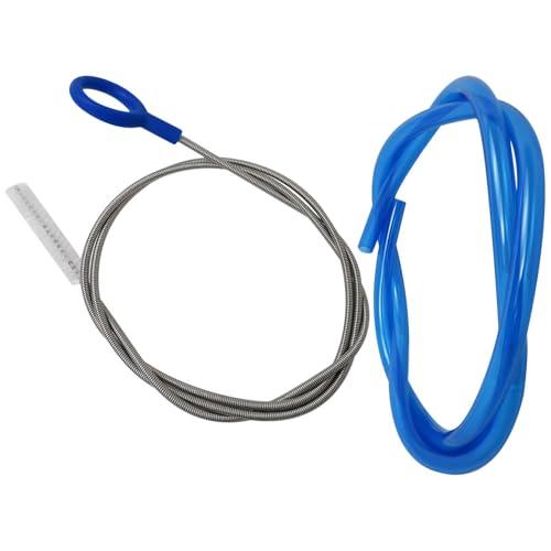 Replacement Tube Set with Cleaning Brush Kit 98CM Long Water Hose for Hydration Pack