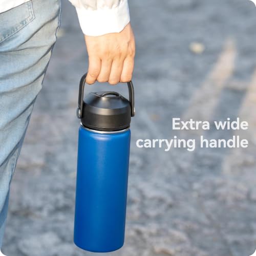Straw Lid with Silicone Nozzle for Hydro Flask 12-64 oz Wide Mouth Bottles - color: 1 Pack