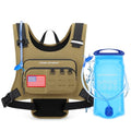 Maelstrom Hydration Running Vest with 2L Water Bladder for Men Women - color: Khaki