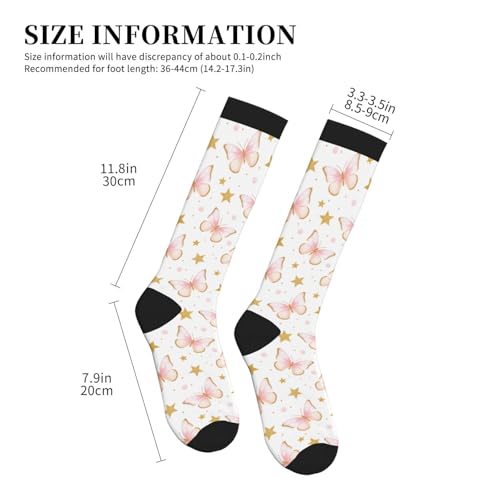 Graduated Compression Socks Knee High For Women Men Athletic - color: 21