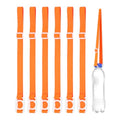 PATIKIL Water Bottle Lanyard - color: Orange/White
