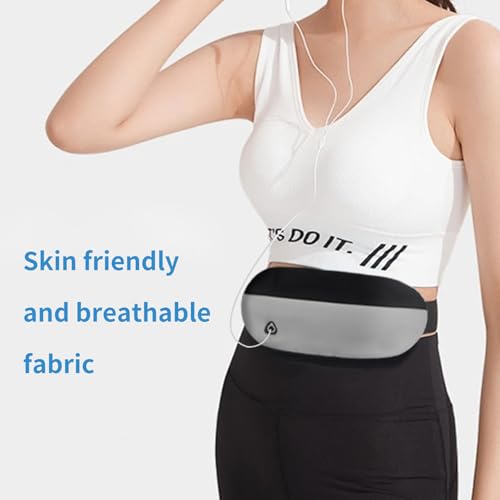 Waterproof Running Belt Waist Pack – Lightweight Fitness Phone Holder for Men Women,Adjustable Sport Bum Bag with Zipper Pockets for iPhone 15/16 Pro Max,Keys,Card (GSP8802, Green Dark blue) - color: Green Dark blue