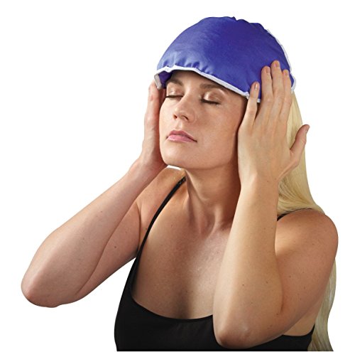 Thermi Paq Reusable Heat Pad for Back Pain - Moist Heat Lower Back Pain Relief Wrap, Shoulder Pain, Neck Pain, Ankle, Knee and Hip Pain Relief,Blue,1 Count (Pack of 1)