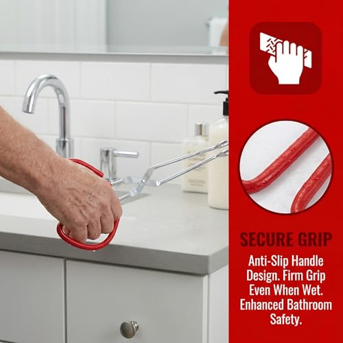 11" Toilet Aids for Wiping Bottom, Long Handle Assist Wiper Tool for Elderly & Disabled, Seniors Handicap Accessories for Daily Living, for Surgery Recovery Items