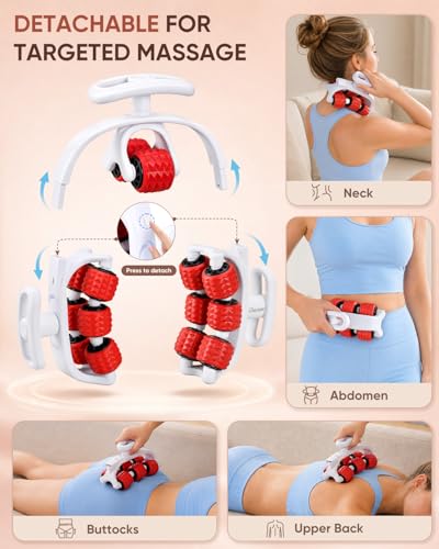ONUEMP Leg Massager Lymphatic Drainage Cellulite Massage Tool Fascia Roller