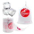 Cramer Large Ice Bags For Injuries, Clear Ice Bags for Athletic Training Rooms, Easy to Tie Bags for Athletic Trainers, 12" x 24" Bags, Pack of 750 - size: 12" X 24" - 750 Bags