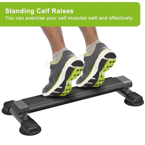 Kipika Versatile Calf Raise Bar, Heavy Duty Steel Standing Calf-raise Stand - color: B: (4" Wide Tube)