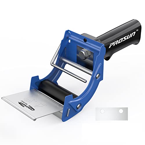 Fast Reload 3 Inch Wide Large Tape Gun Dispenser Packing Packaging Sealing Cutter (TG04-BLU)