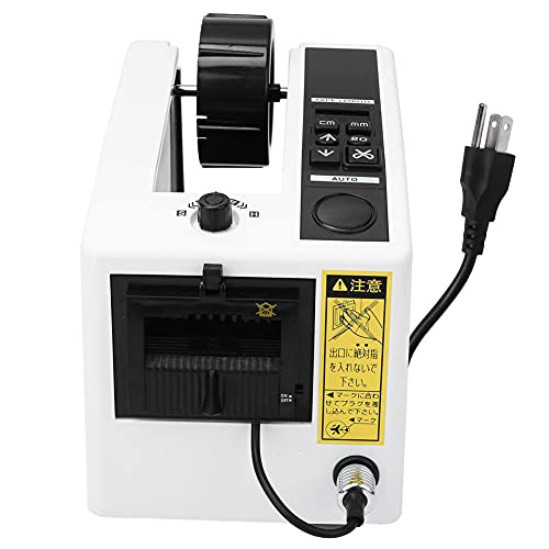 Auto Tape Dispenser, Automatic Electric Tape Cutter(US Plug 110V)