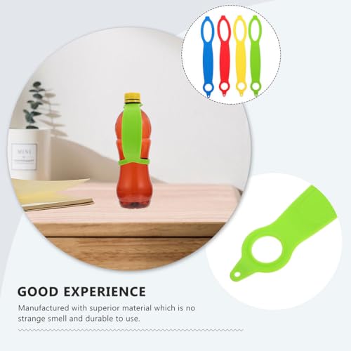 Toddmomy Water Bottle Carrier Strap Set of 8 Silicone Bottle Handles