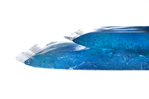 Reusable Gel Hot Cold Packs - Patented, Long-Lasting Ice & Heat Therapy - for Pain, Injuries & Coolers (1 Pack) - size: 1 Pack
