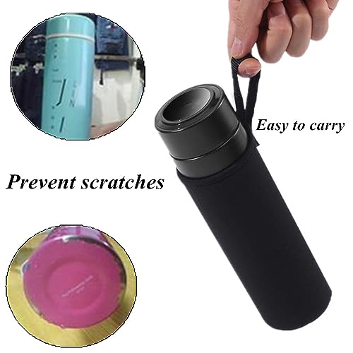 Water Bottle Carrier Bag, 25 oz Neoprene Sleeve 24oz Sports Bottle Accessories for Hiking & Travelling (24 oz-3pk) - color: 24 oz-3pack