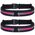 Running Belt for Men & Women - Secure Jogging Pouch for Phone, Keys & Essentials, For All Cell Phones - color: NA-2 Rose
