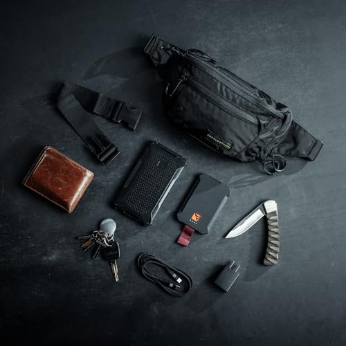 Eberlestock Bando Bag - Tactical Men's Fanny Pack w/Adjustable Waist Belt - color: Gray, size: Standard