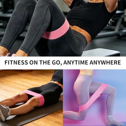Resistance Bands for Working Out with Exercise Bands Guid - color: Pink+green+purple