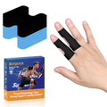 KTQUICK Precut Finger Kinesiology Tape, 40 PCS, 20% Stronger Black&Blue - color: Black&blue