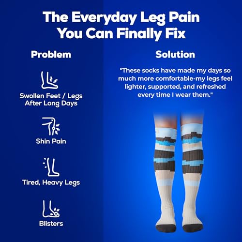 SB SOX 3-Pair Compression Socks (15-20mmHg) - color: 07 – Multi-color, size: S/M