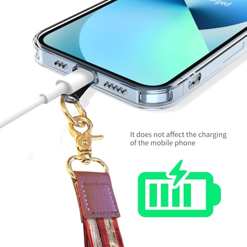 Cell Phone Lanyard Adjustable Crossbody Strap, Cute Phone Neck Wristlet Wrist Strap Patch for Keys Case Accessories - color: Retro American Flag