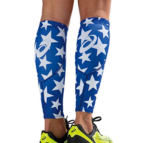 ASICS Stars Printed Calf Sleeve - size: Small