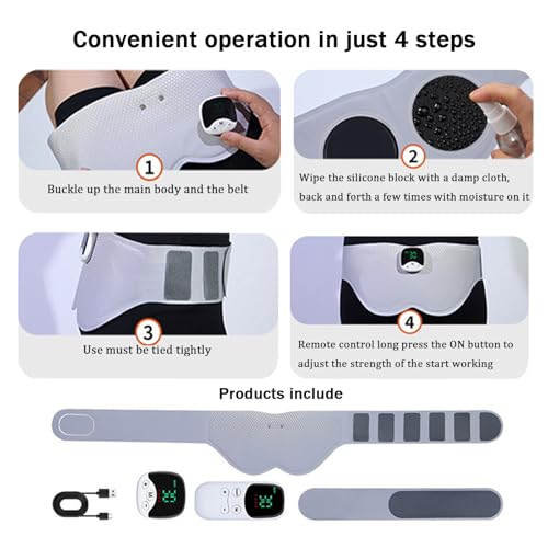 Smart Hip Glute Trainer for Butt, Wearable Butt Lifting Machine, Massager with 10 Modes