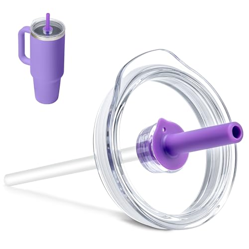 Replacement Tumbler Lid for Hydro Flask 32 40oz Travel Tumblers - color: Purple