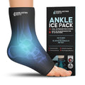 Ankle Ice Pack Wrap, Reusable Gel Cold Compression for Plantar Fasciitis - style: L-XL