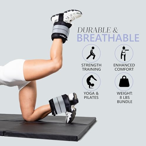 Ankle & Wrist Weights - 8/16/20/30 lbs Pair (4-15lbs - Each) - size: 08 lbs each (16 lbs pair)