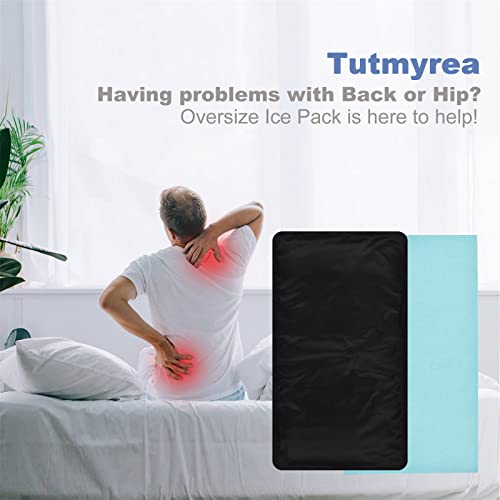 Gel Soft Flexible Ice Packs for Injuries,Reusable Frozen Cold Pack Cool Pad