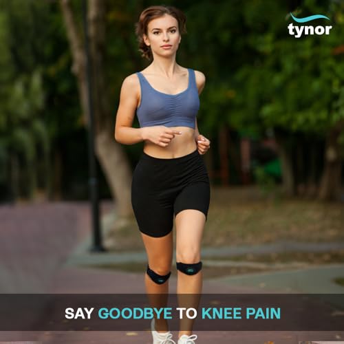TYNOR Patellar Tendon Knee Support Strap Adjustable Neoprene Knee Stabilizer Band With Gel Pad Knee Brace For Knee Pain, Tendonitis, Running, Hiking, Basketball Volleyball Tennis, One Size, 1 Pair - style: Black Pair