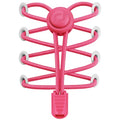 RJ-Sport Tieless Elastic Shoe Laces for Adults and Kids - color: Number 011 - Pink