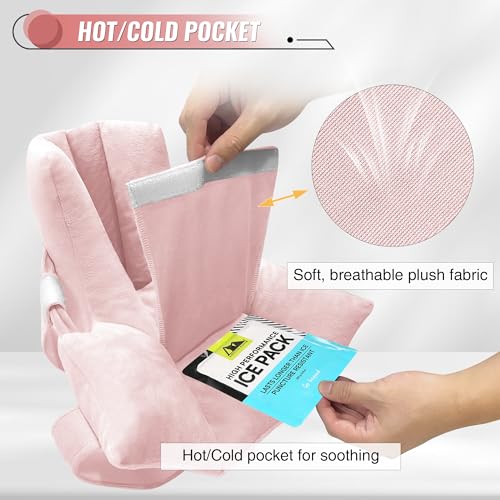 SPRING SEAON Heel Protectors for Pressure Sores with Hot Cold Pack Pocket
