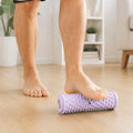 Foot Massager Roller Tool Plantar Fascia Massage Roller Textured Foot Care Arch Muscle Rolling Tool Home Office Use - color: Purple