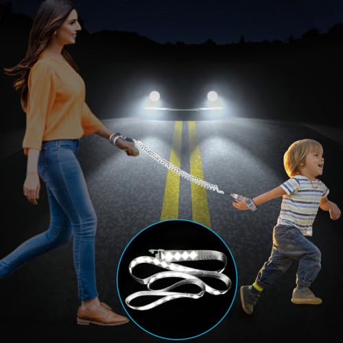Accmor Toddler Leash, Cute Dinosaur Baby Harness Leash Anti Lost Wrist Link - color: Navy Blue/Dinosaurs & Basketball