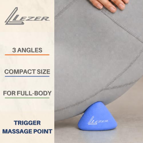 Trigger Massage Point, 3-Angle Deep Tissue Massager, Blue & Firm Ball set - style: 08 - Trigger Blue + Hard Ball