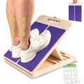 Slant Board Calf Stretching, 460 LBS Capacity Portable Wooden Incline Board